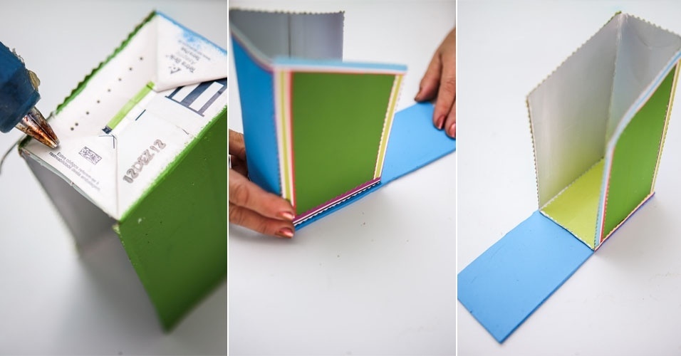 Veja como fazer um aparador para os livros infantis com embalagem de leite Gravidez e Filhos Aparador De Ferro Para Sala ~ Veja como fazer um aparador para os livros infantis com embalagem de leite Gravidez e Filhos