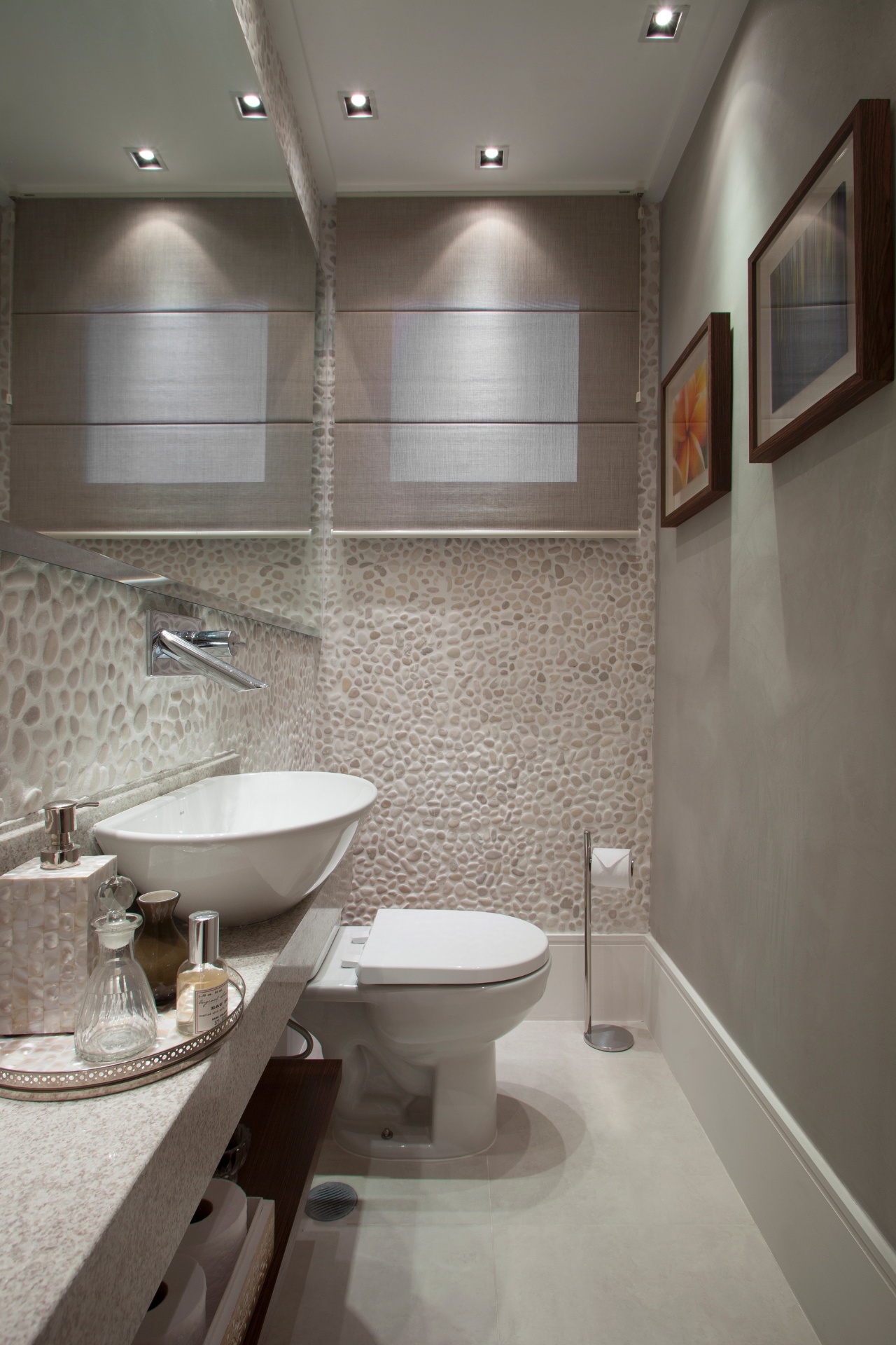 Lavabos Casa e Decoração UOL Mulher -> Banheiro Decorado Com Cimento Queimado Lavabos Casa e Decoração UOL Mulher -> Banheiro Decorado Com Cimento Queimado