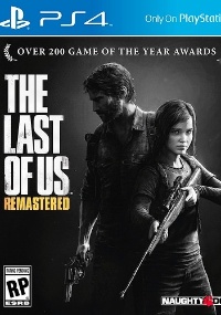 Capa de "The Last of Us: Remastered" traz Joel e Ellie em preto e branco