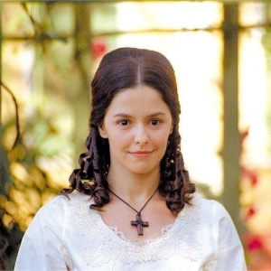 Bianca Rinaldi na novela "A Escrava Isaura", da Rede Record