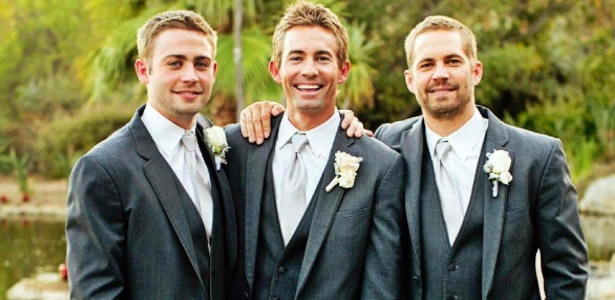 Os irmãos Coby, Caleb e Paul Walker