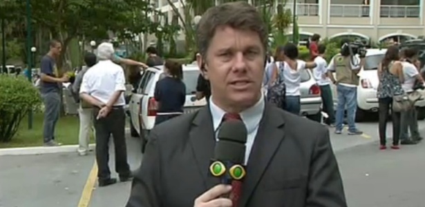 O repórter Marcelo Moreira pegou dengue, ao fazer reportagem sobre a doença na Grande São Paulo