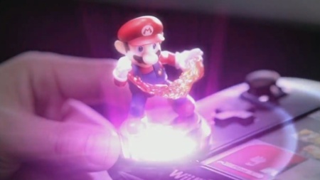 Pela primeira vez aparece os bonecos da Nintendo em "ação" no Wii U