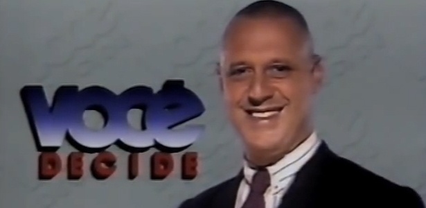 Antônio Fagundes foi um dos primeiros apresentadores do "Você Decide", apresentado na Globo entre 1992 e 2000