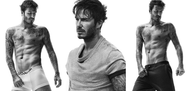 Nova campanha do ex-jogador David Beckham para a grife sueca H&M