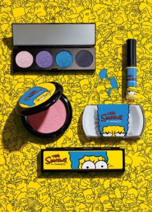 M.A.C divulga os produtos da parceria da marca com o desenho "Os Simpsons"