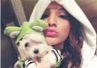 Bruna Marquezine faz selfie com seu cachorro - Reprodução/Instagram/brumarquezine