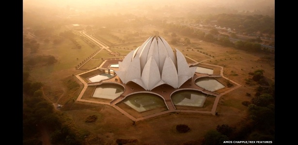 Drone mostra ângulos inéditos de monumentos da Índia