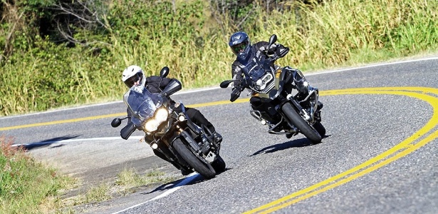 Bmw 1200gs vs triumph #7