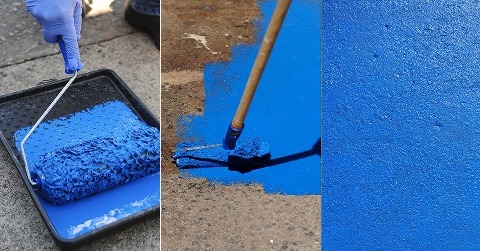 Renove o piso sem gastar muito aprenda a pintar cerâmica e concreto