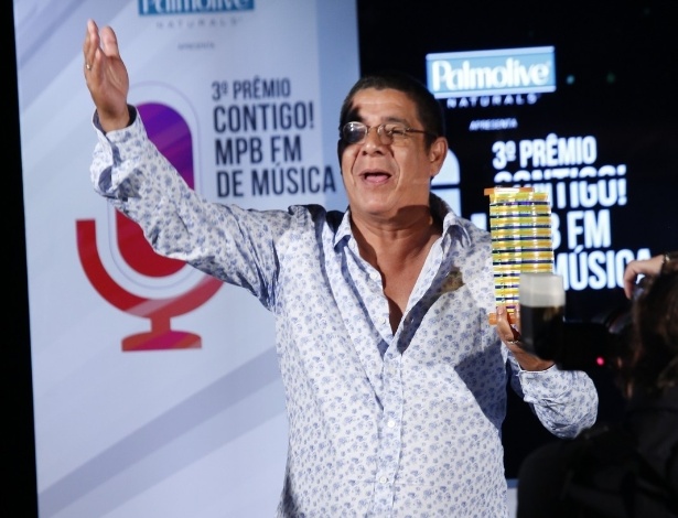 Zeca Pagodinho durante a cerimônia do Prêmio Contigo MPB FM de Música, no RIo Zeca Pagodinho durante a cerimônia do Prêmio Contigo MPB FM de Música, no RIo