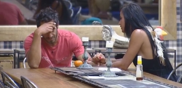 Diego Cristo conversa sobre prova do fazendeiro com Lorena Bueri