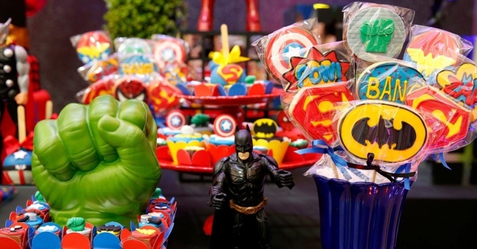 Artigos para festa super herois