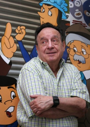 O mexicano Roberto Bolanõs criou personagens como Chaves e Chapolin