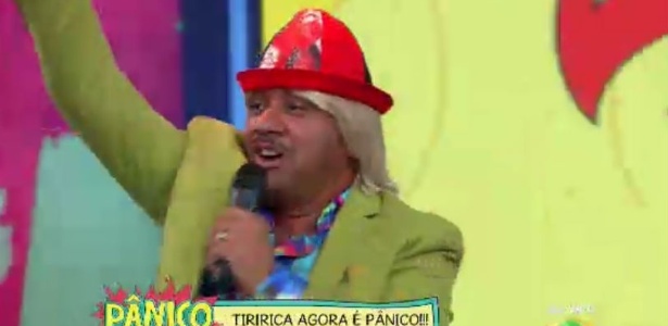 Tiririca foi uma das novidades deste ano no "Pânico"