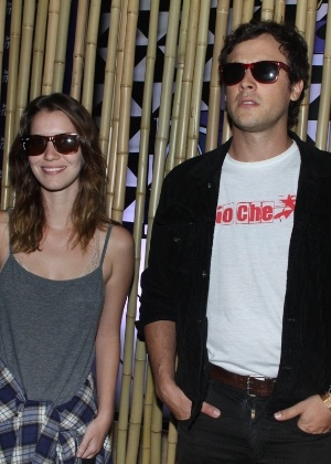 Quando ainda não tinham confirmado a relação, Nathalia e Sergio chegaram juntos ao festival Lollapalooza