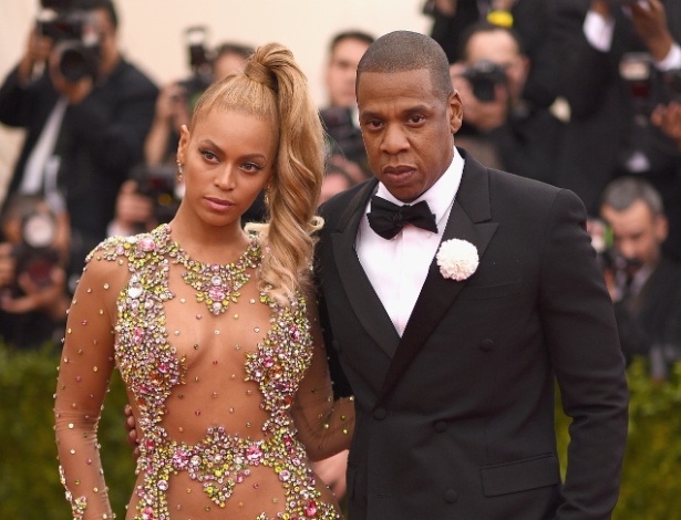 Beyoncé e Jay Z no MET 2015