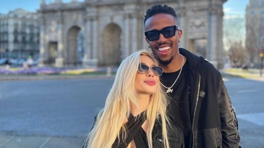 Karoline Lima e Éder Militão namoraram durante um ano e tiveram uma filha, Cecília