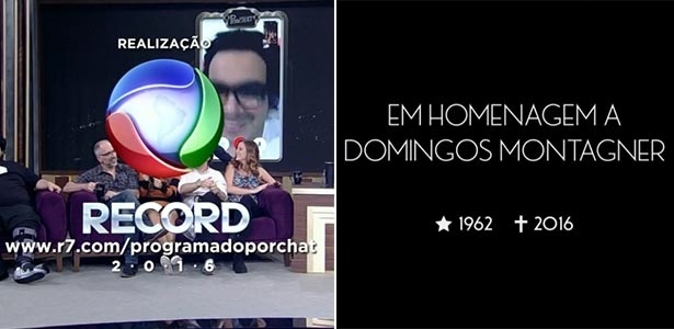 "Programa do Porchat" presta homenagens ao ator de "Velho Chico" "Programa do Porchat" presta homenagens ao ator de "Velho Chico"