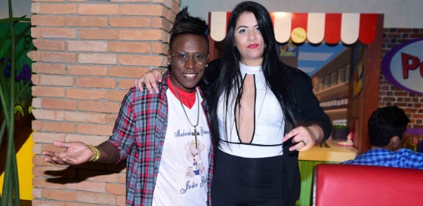 Neném e a mulher Thais Baptista