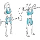 Corpo retângulo: treino ajuda a ganhar massa muscular e contra gordurinhas - Ilustrações/Jorge Bin 