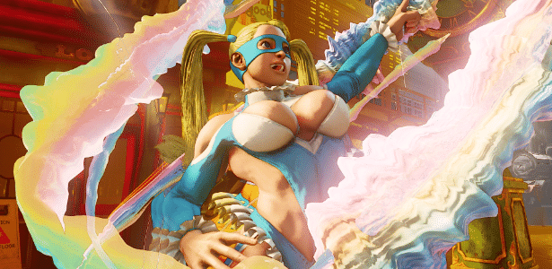 Rainbow Mika faz luta livre e tem um jeito debochado e irreverente