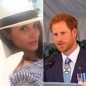Reprodução/Instagram @meghanmarkle e @kensingtonroyal