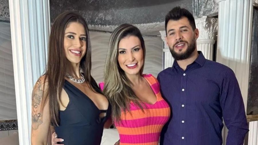 Andressa Urach vai gravar com Grazi e Fernando 