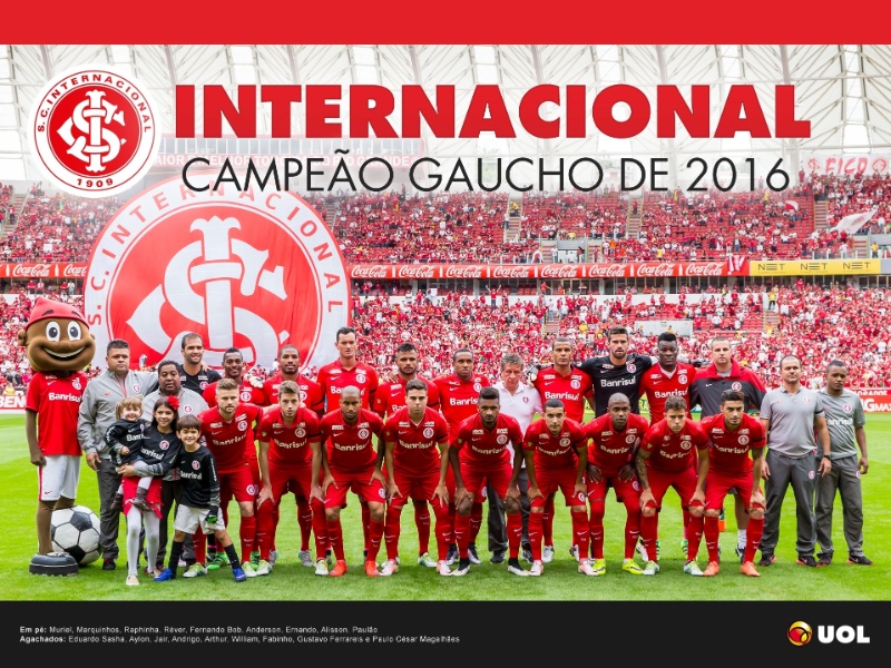 Internacional - Campeão Gaúcho 2016