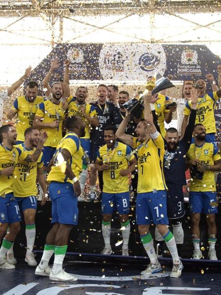 Campeões Mundiais de Clubes de Futsal