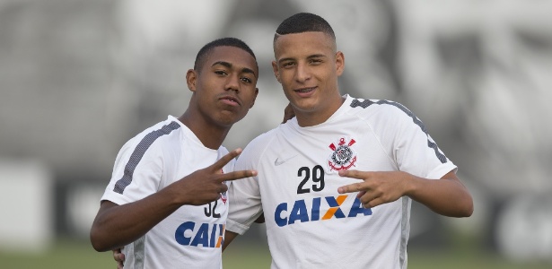 Malcom e Arana já racharam ônibus, escola e até pão com ovo no Corinthians