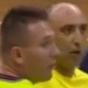 Árbitro dá cabeçada em jogador de futsal e acaba preso na Sérvia; assista - Reprodução