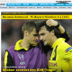Jornal de Dortmund lamenta "destrui&ccedil;&atilde;o" do sonho do bi-campeonato do Borussia 