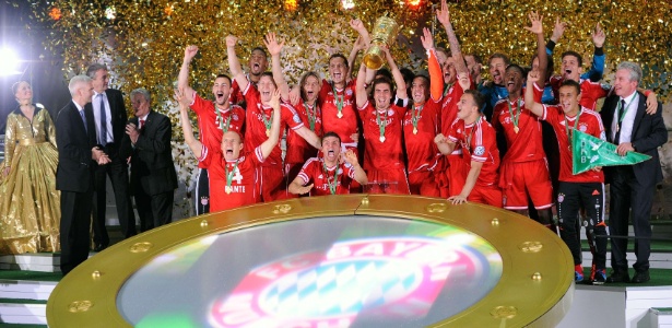 Além da Copa, equipe venceu o Campeonato Alemão e a Liga dos Campeões