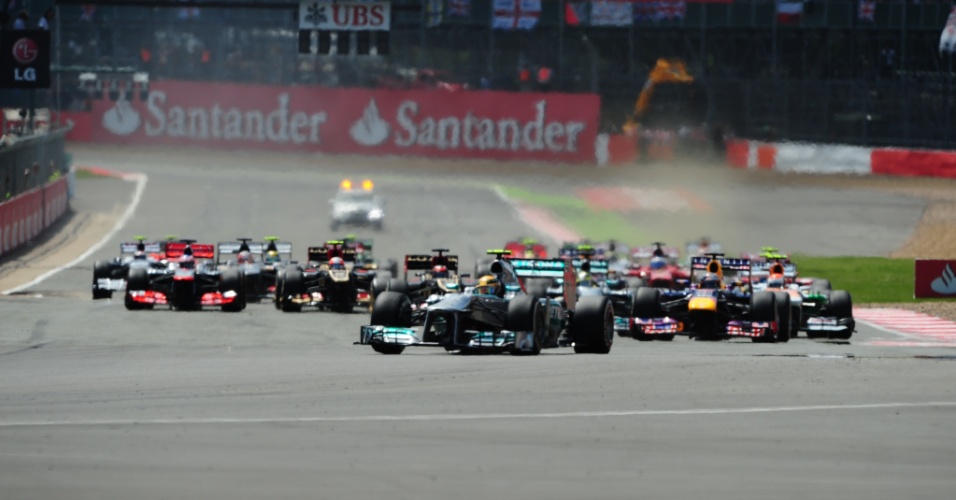GP da Inglaterra de Fórmula 1, Silverstone, em 2013 - by esporte.uol.com.br