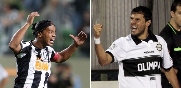 Atlético-MG, de Ronaldinho, gasta quase quatro vezes mais que o Olimpia, de Bareiro