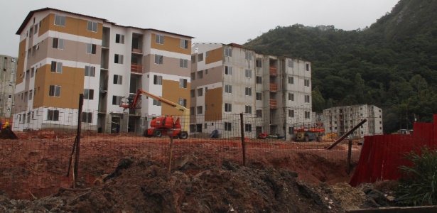 Obras do Parque Carioca, local para onde serão levadas as famílias da Vila Autódromo