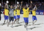 Futebol de areia: Brasil bate Taiti e fica em terceiro; Rússia é bicampeã