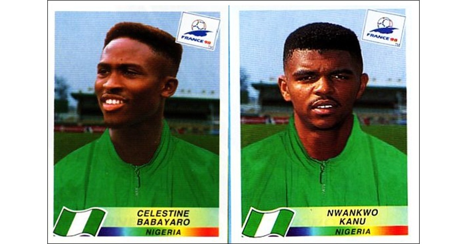 Resultado de imagem para seleção da nigéria de 1998