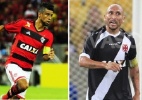 Montagem UOL nas fotos de site oficial do Flamengo e site oficial do Vasco