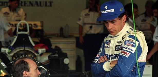 Senna morreu aos 34 anos, quando fazia sua temporada de estreia pela Wiliams