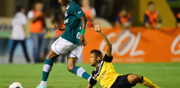 Buda Mendes/Getty Images Santos permitiu o empate do Goiás duas vezes e deixou escapar a vitória no Serra Dourada