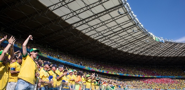 Seleção lotou o Mineira na Copa 2014 (foto). Cenário não deve se repetir na quinta