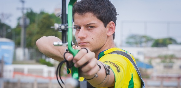Raquel Cunha/Folhapress Marcus Vinicius d'Almeida tem apenas 16 anos e concorre ao Brasil Olímpico