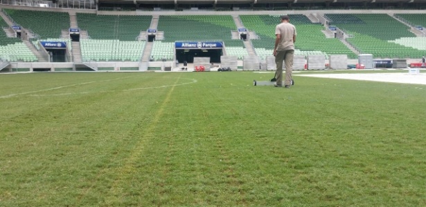Grama da arena do Palmeiras resiste a shows e deve ficar boa em uma semana
