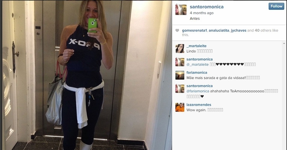 Monica Santoro, exmulher de Romário BOL Fotos BOL Fotos