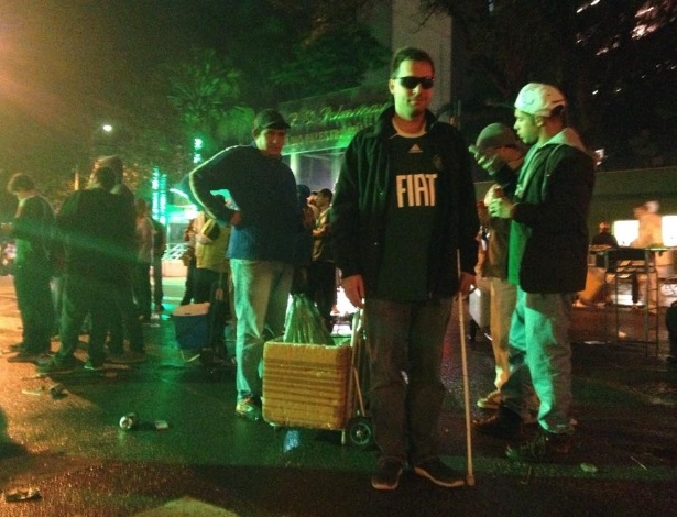 Deficiente visual queria acompanhar o Palmeiras no estádio. Ficou de fora