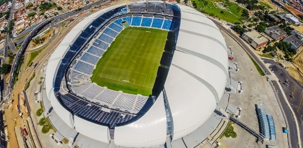 Estádio Arena das Dunas, em Natal, é alvo de auditoria do TCE-RN