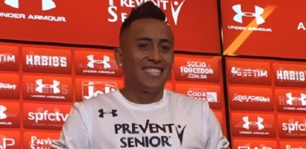 Cueva chega para reforçar o São Paulo no Brasileirão e na Copa do Brasil