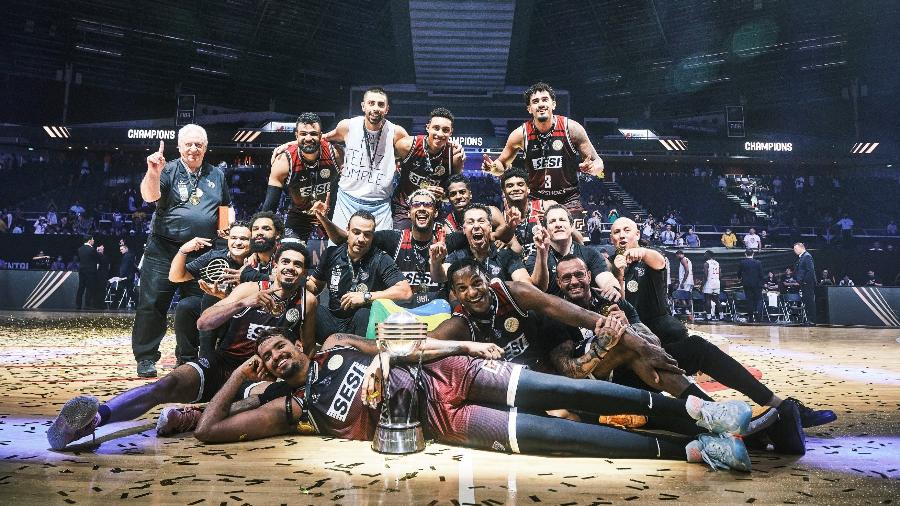SESI Franca é campeão do Mundial de Clubes de basquete com cesta